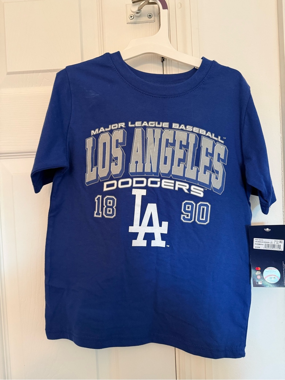 MLB Los Angeles Dodgers Blue Graphic Tee